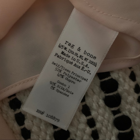 NWT RAG AND BONE YOKE FLAP TOP - Picture 7 of 7